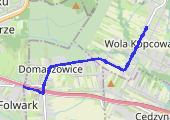 Trasa z dnia 2015-08-17 20:36 - mapa trasy gps - rower miejski