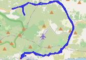 Barba Luka - mapa trasy gps - rower górski