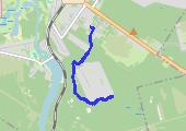 Trasa z dnia 2015-08-19 11:56 - mapa trasy gps - bieganie