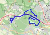 Trasa z dnia 2015-08-19 18:38 - mapa trasy gps - rower górski