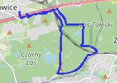 Trasa z dnia 2015-08-20 13:05 - mapa trasy gps - rower górski