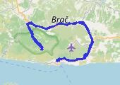 Viva la Vidava - mapa trasy gps - rower górski