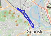 spacer - mapa trasy gps - marsz