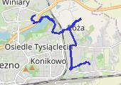 Trasa z dnia 2015-08-22 12:30 - mapa trasy gps - rower górski