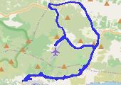 Brač - mapa trasy gps - rower górski