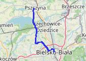 Trasa z dnia 2015-08-22 19:03 - mapa trasy gps - rower trekkingowy