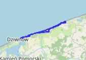 REWAL 1 - mapa trasy gps - rower górski