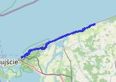 REWAL2 - mapa trasy gps - rower górski