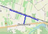 Trasa z dnia 2013-04-06 09:23 - mapa trasy gps - bieganie