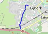 Trasa z dnia 2013-04-04 09:33 - mapa trasy gps - marsz