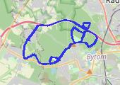Trasa z dnia 2015-08-23 17:50 - mapa trasy gps - rower górski