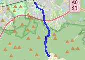 Trasa z dnia 2015-08-23 18:19 - mapa trasy gps - bieganie