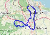 Trasa z dnia 2015-08-23 18:31 - mapa trasy gps - rower trekkingowy