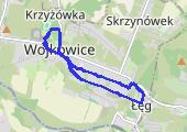 Trasa z dnia 2015-03-22 16:58 - mapa trasy gps - bieganie