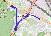 Trasa z dnia 2015-08-24 17:43 - mapa trasy gps - marsz