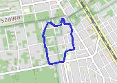 Trasa z dnia 2013-04-06 17:12 - mapa trasy gps - marsz