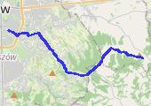Trasa z dnia 2015-08-19 19:07 - mapa trasy gps - rower miejski