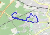 Trasa z dnia 2013-04-07 12:05 - mapa trasy gps - spacer