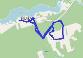 Trasa z dnia 2015-08-26 12:36 - mapa trasy gps - jazda konna