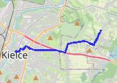 Trasa z dnia 2015-08-24 10:14 - mapa trasy gps - rower miejski