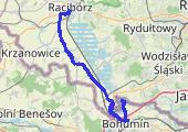 Trasa z dnia 2015-08-27 12:28 - mapa trasy gps - rower trekkingowy