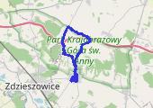 Trasa z dnia 2013-04-07 19:07 - mapa trasy gps - rower szosowy