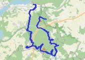 KASZUBSKA WŁÓCZĘGA 2012 - mapa trasy gps - marsz