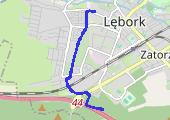 Trasa z dnia 2013-04-08 09:55 - mapa trasy gps - marsz