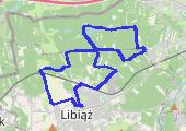 Trasa z dnia 2015-08-29 19:55 - mapa trasy gps - rower górski