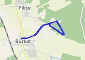 Spacer 23 - mapa trasy gps - spacer