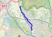 Trasa z dnia 2014-08-18 17:14 - mapa trasy gps - rower górski