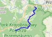 Marsz - mapa trasy gps - marsz