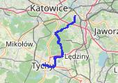 Trasa z dnia 2015-08-30 13:39 - mapa trasy gps - rower trekkingowy