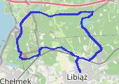 Trasa z dnia 2015-09-03 18:58 - mapa trasy gps - rower górski