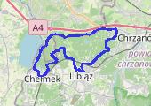 Trasa z dnia 2015-09-04 19:09 - mapa trasy gps - rower górski