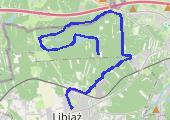 Trasa z dnia 2015-08-31 19:08 - mapa trasy gps - rower górski