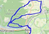 Trasa z dnia 2015-09-05 13:15 - mapa trasy gps - rower trekkingowy