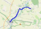 Trasa z dnia 2013-04-10 17:24 - mapa trasy gps - bieganie