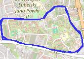 Trasa z dnia 2015-09-06 19:38 - mapa trasy gps - bieganie
