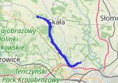 Trasa z dnia 2015-09-07 18:08 - mapa trasy gps - rower górski