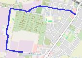 Trasa z dnia 2015-09-07 21:00 - mapa trasy gps - bieganie