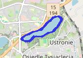 Trasa z dnia 2015-09-10 19:10 - mapa trasy gps - bieganie