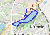 Trasa z dnia 2015-09-11 18:12 - mapa trasy gps - nordic walking