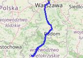 Trasa z dnia 2015-09-09 06:46 - mapa trasy gps - samochód