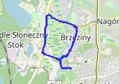 Trasa z dnia 2015-09-13 09:05 - mapa trasy gps - bieganie