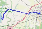 38 Bieg Lechitów 2015-09-13 12:45 - mapa trasy gps - bieganie