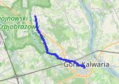 8_09_2015 15_13 - mapa trasy gps - rower trekkingowy