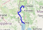 Mavrovo-Ochryd_20150908 - mapa trasy gps - samochód