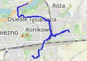 Trasa z dnia 2015-09-17 23:05 - mapa trasy gps - rower górski