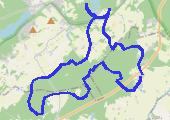 Wiosenny marsz na orientacje NK - mapa trasy gps - marsz